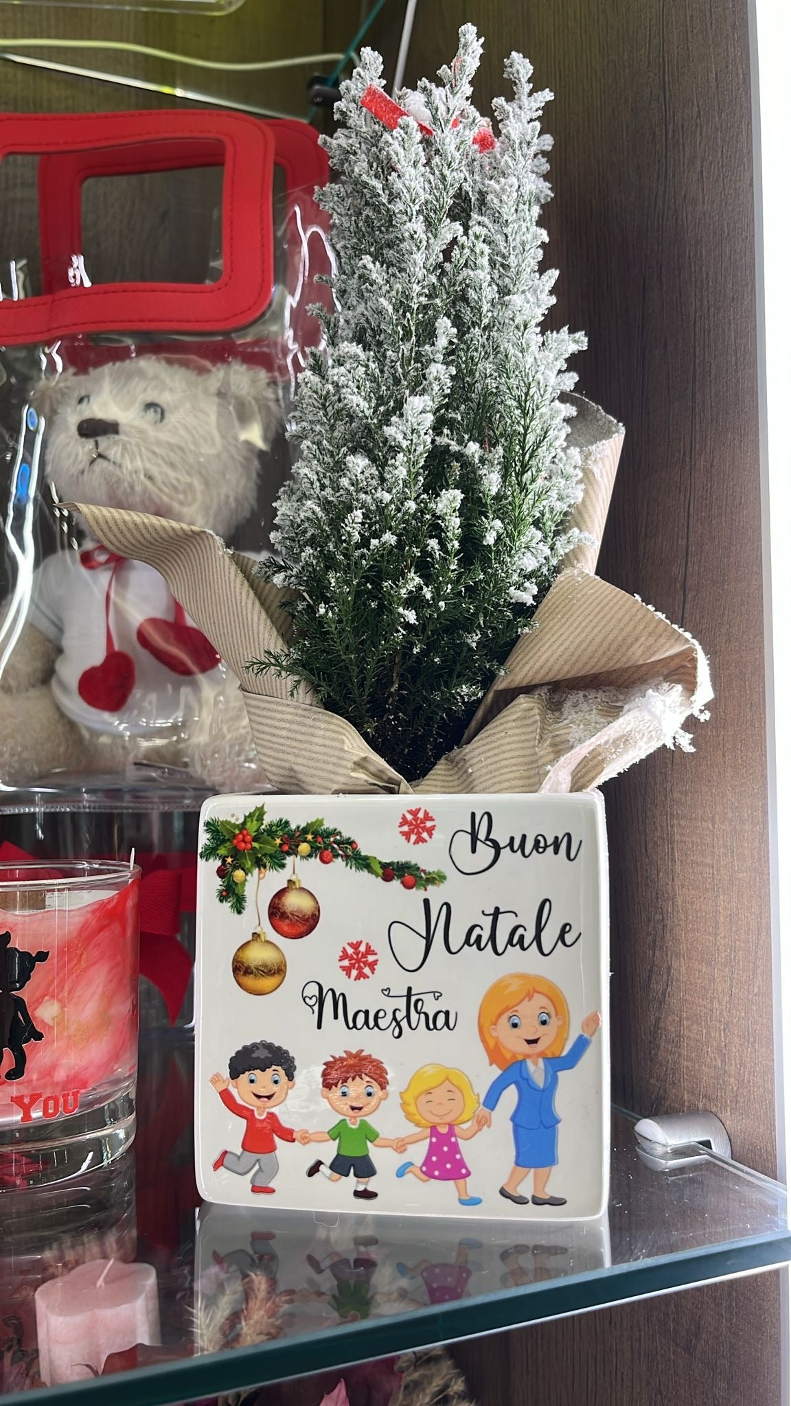 Vasi in ceramica natalizi