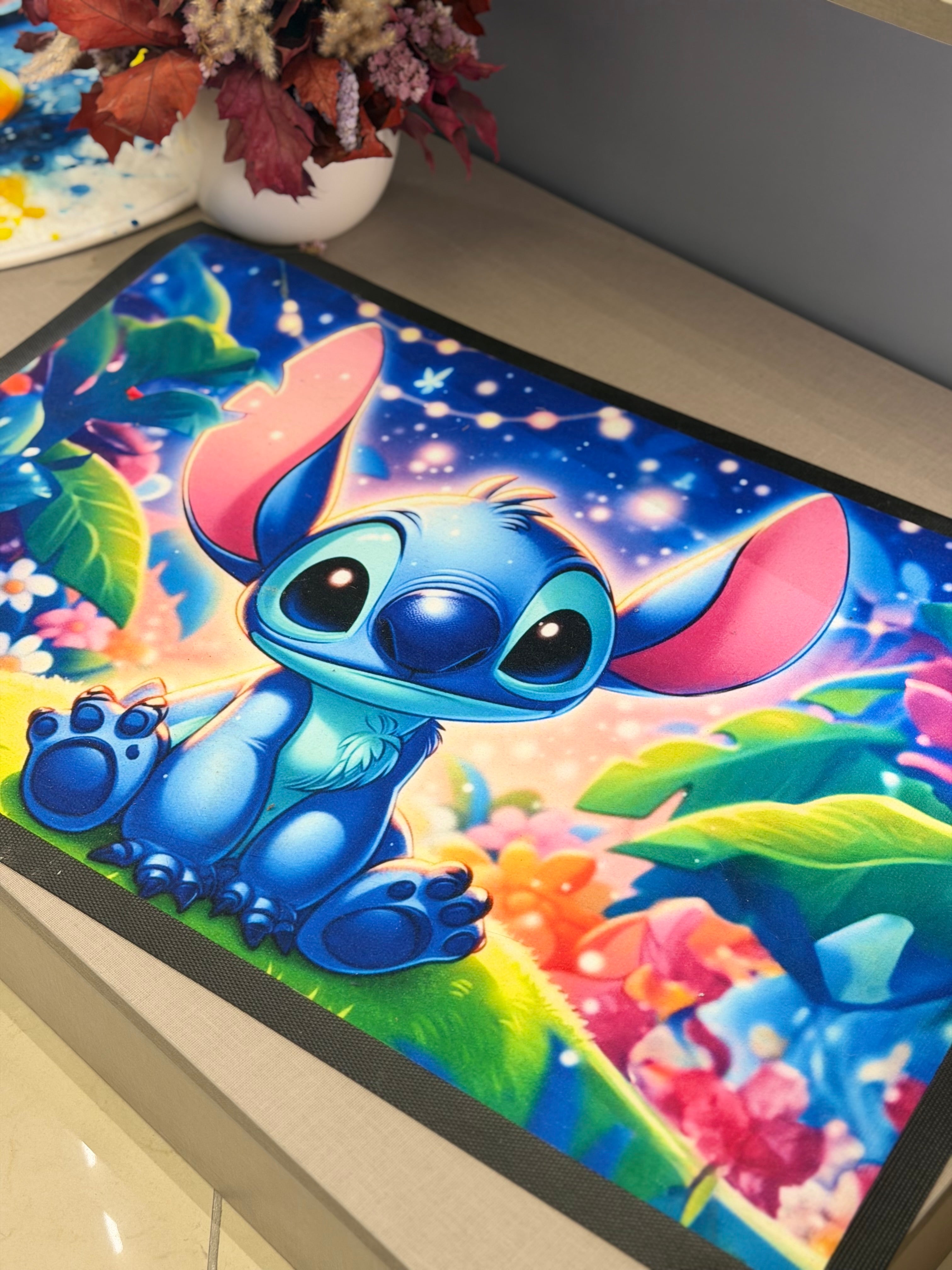 Zerbino con bordo in gomma