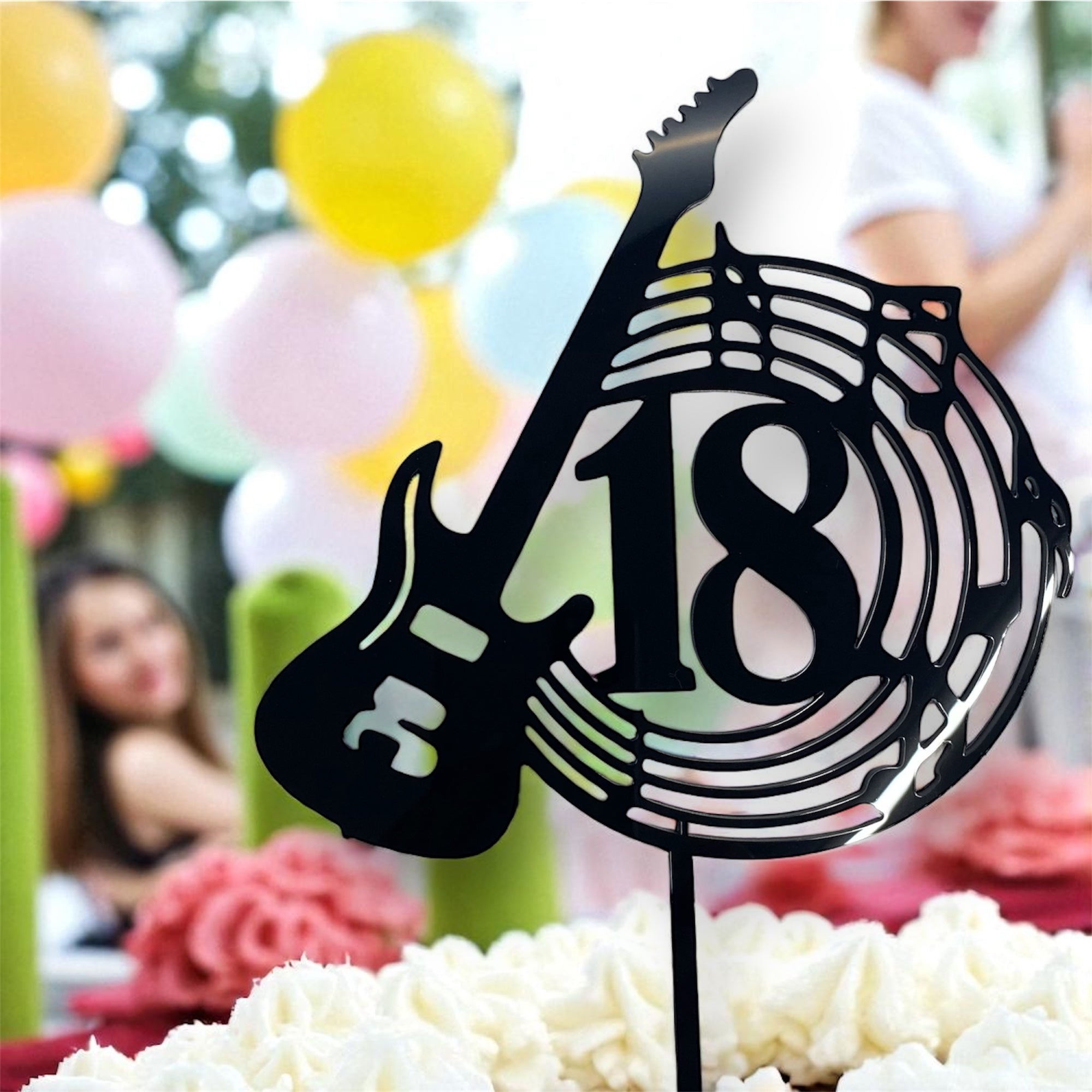 Topper torte in plexiglas