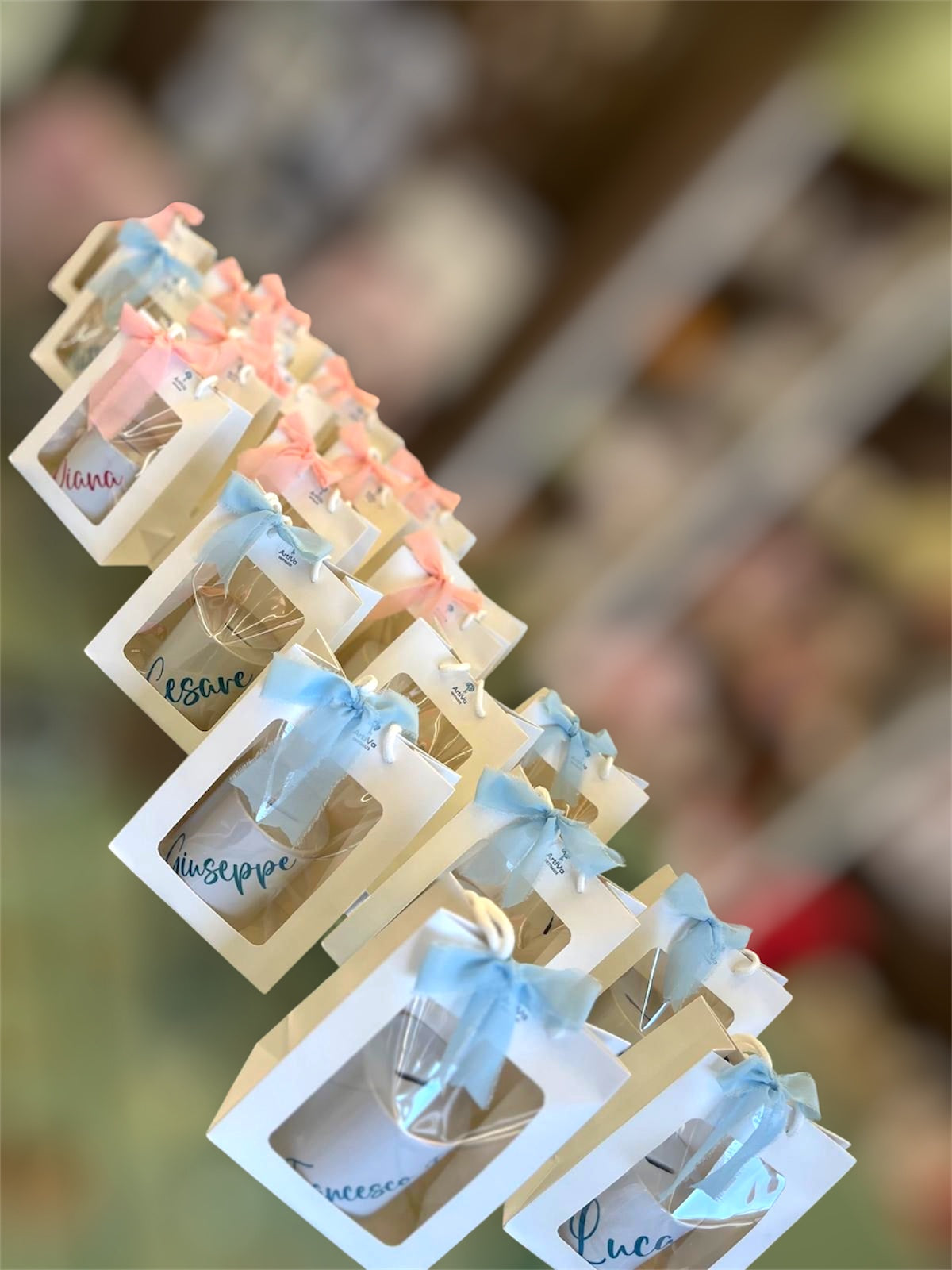 Salvadanaio piccolo in ceramica personalizzato