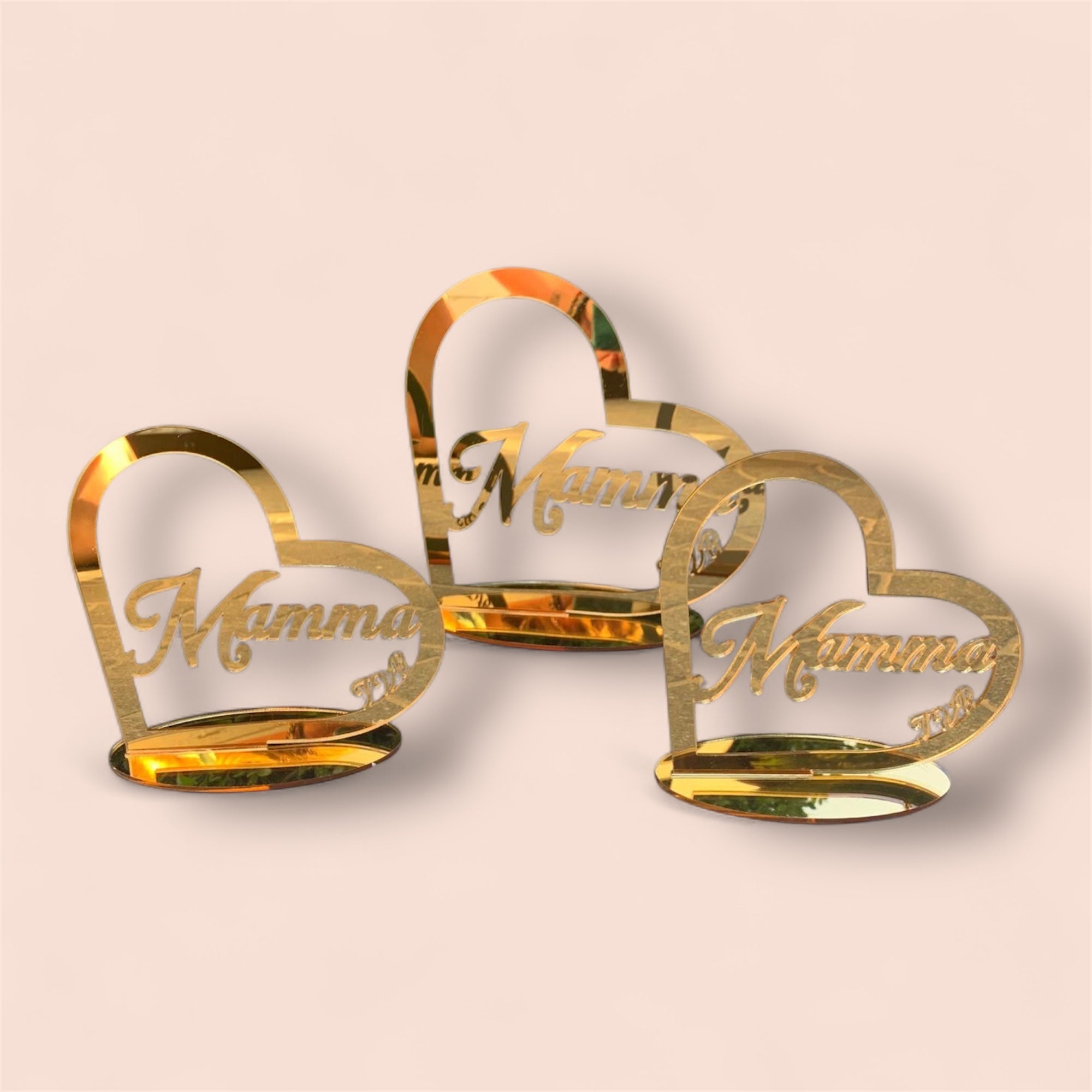 Targhe d’appoggio per la festa della Mamma