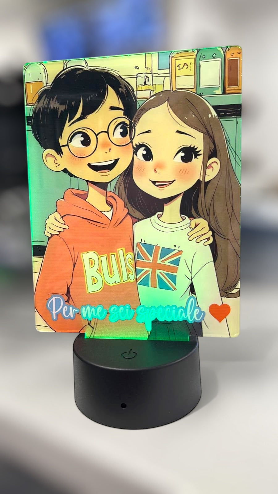 Targhe d’appoggio a LED