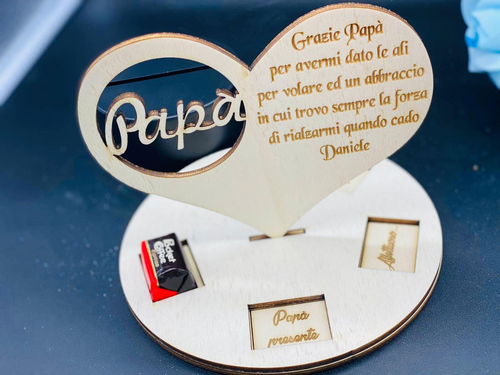 Targhe d’appoggio per la festa del Papà￼