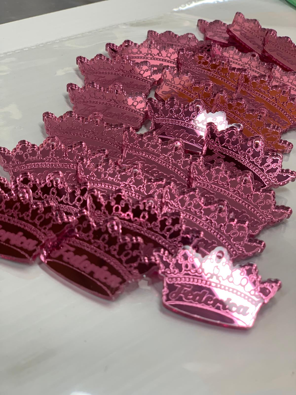 Segnaposti personalizzati in plexiglas ￼