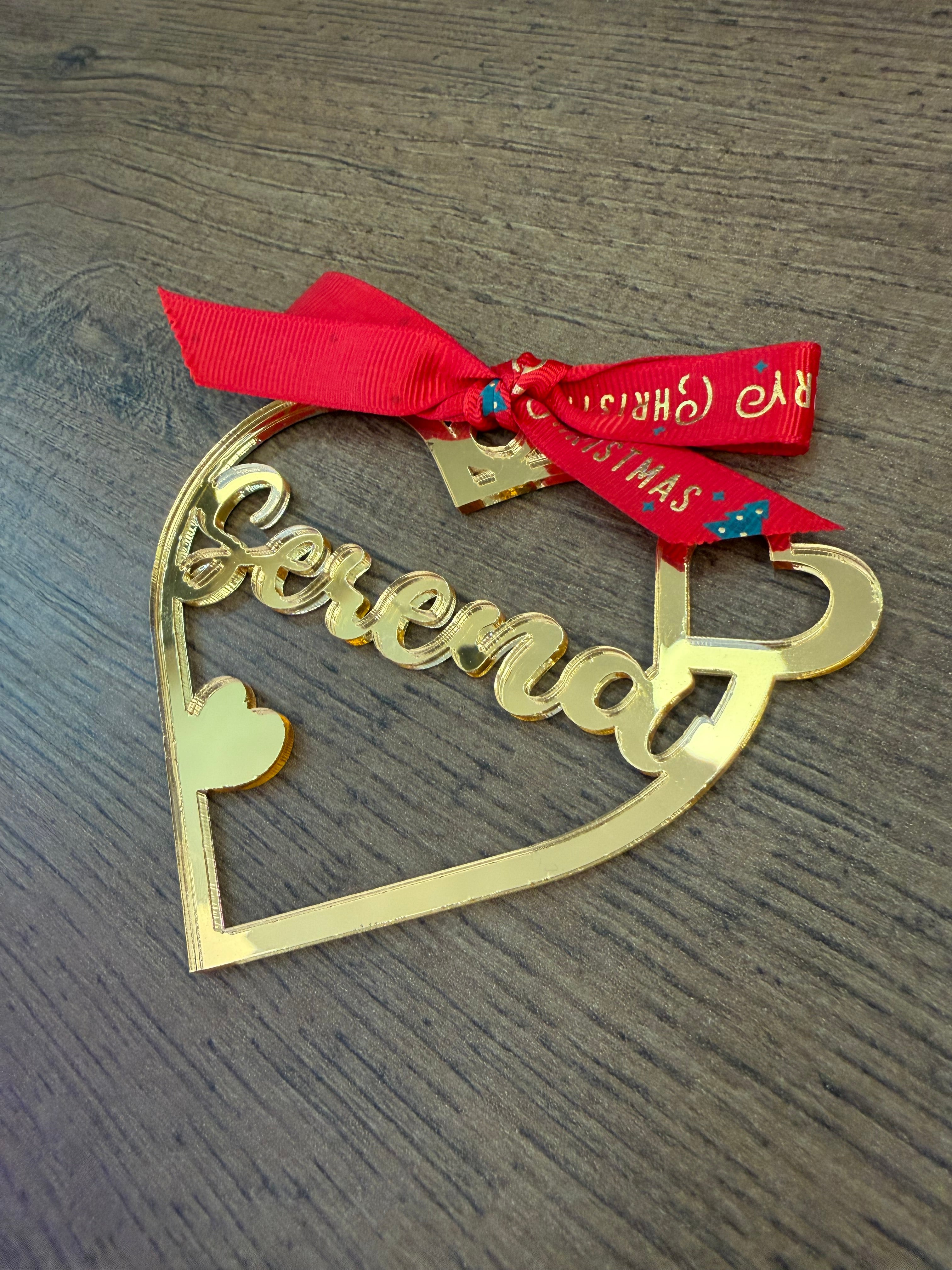 Pallina di Natale in plexiglas