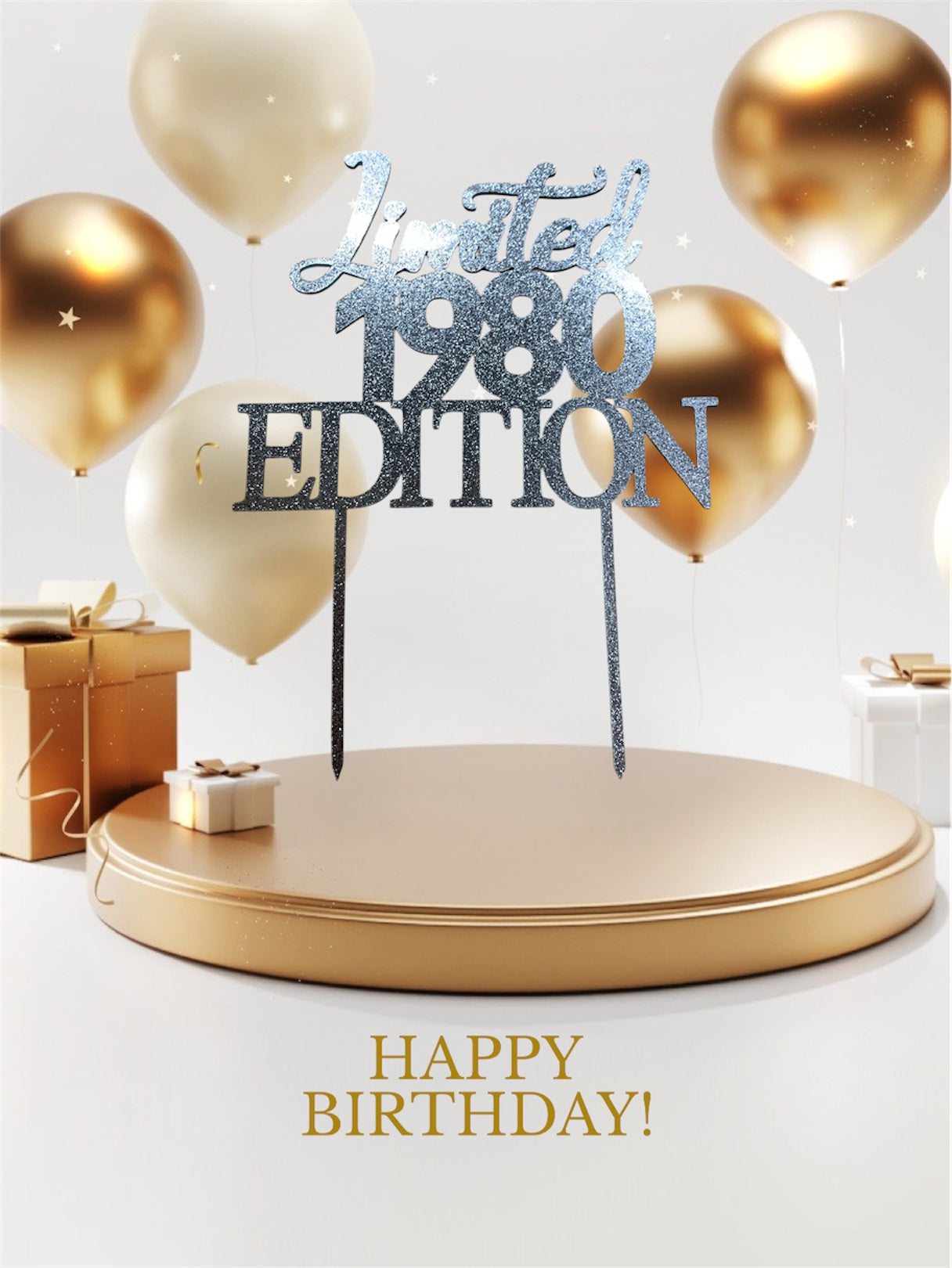 Topper torte in plexiglas