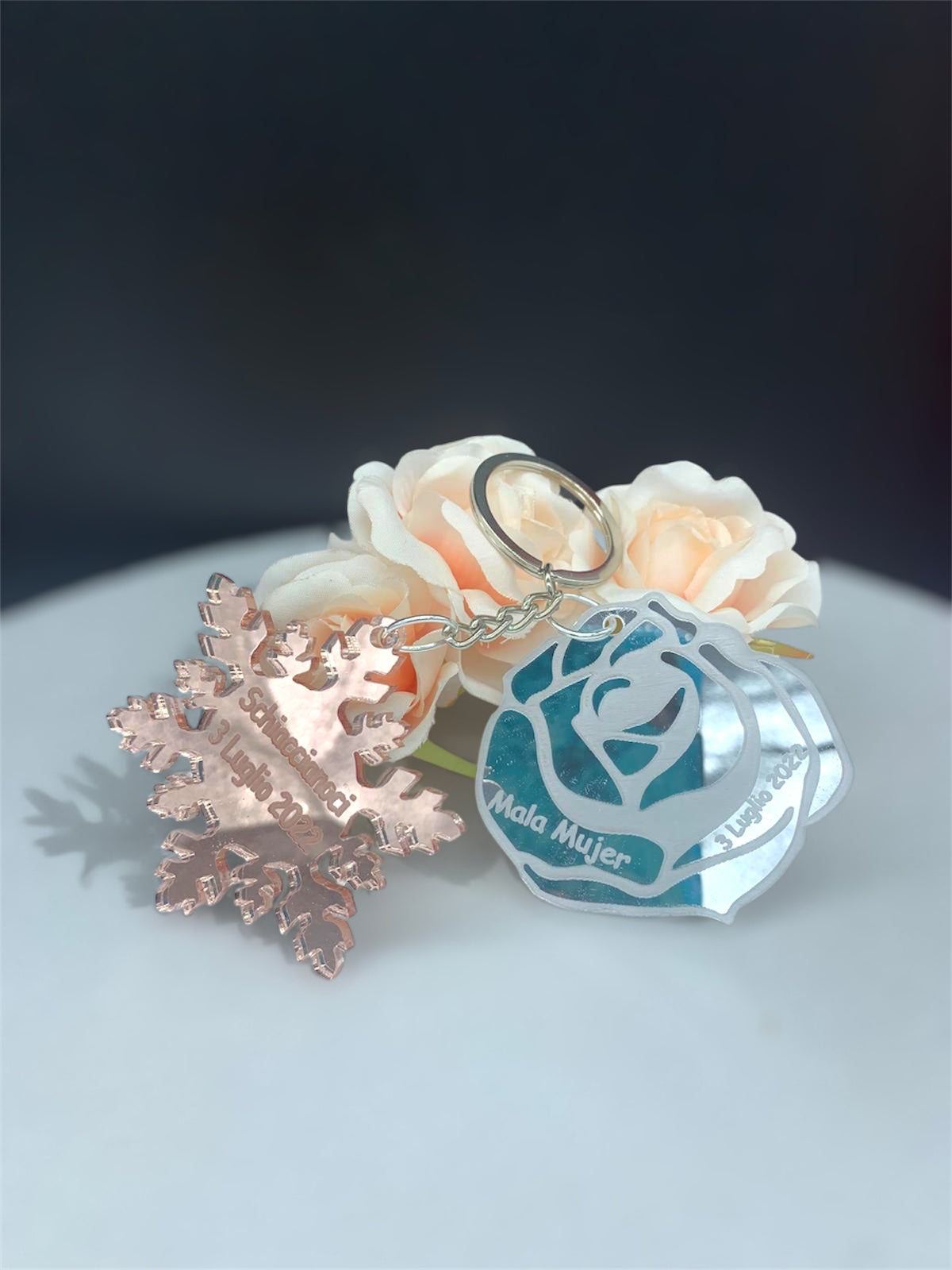 Portachiavi in plexiglass ￼