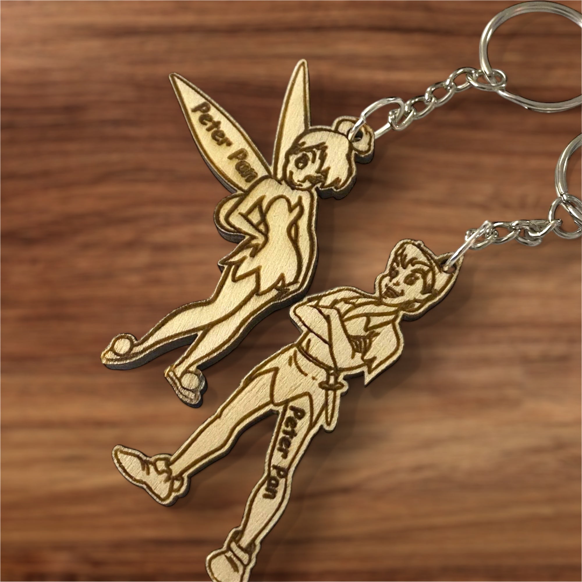 Portachiavi in legno ￼